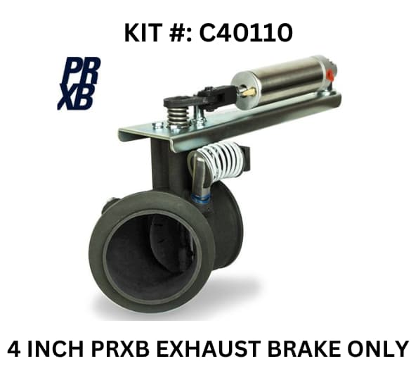 Model C40110: 4-inch PXR exhaust brake kit by Pacbrake, engineered for optimal performance and reliability in braking systems